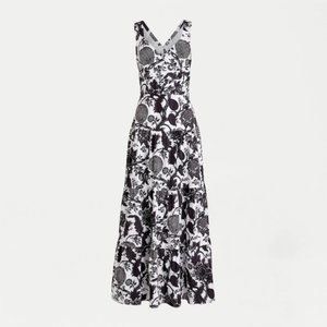 JCREW Tiered Sleeveless Maxi Dress. NWT